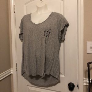 Torrid Gray Tshirt With Arrows